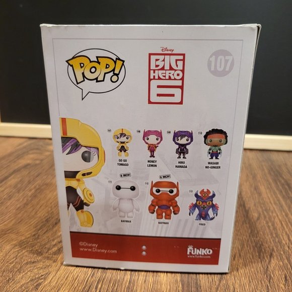 Disney Big Hero 6 Go Go Tomago Funko Pop - Picture 3 of 12